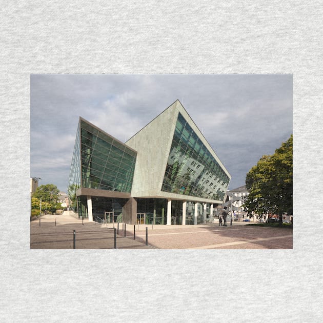 Germany; Darmstadt; Hesse; Glass construction; Convention center; Darmstadtium by Kruegerfoto